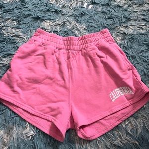 hollister sweat shorts